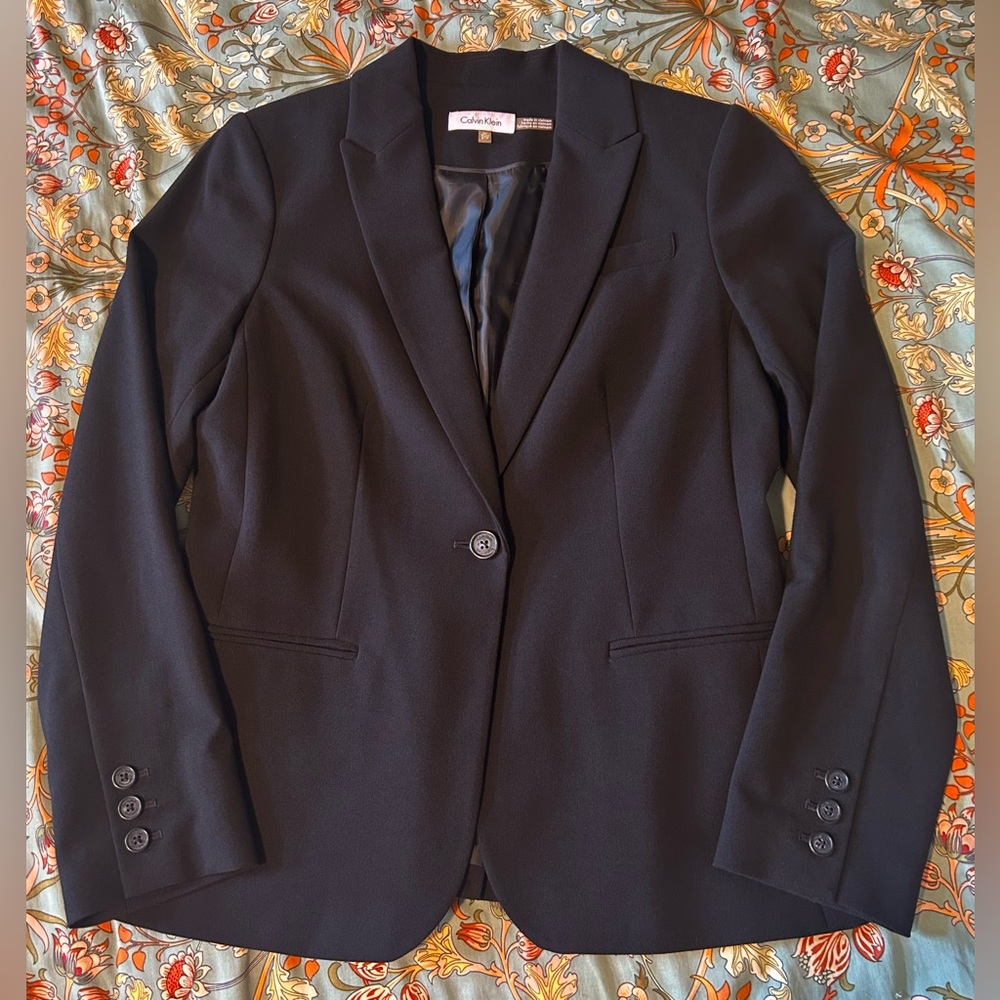 Calvin Klein Women’s Black Blazer